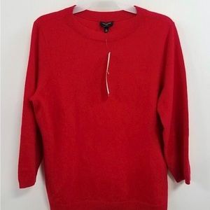 Talbots 100% Pure Cashmere New With Tags Women’s Petite Large Sweater